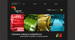 Desktop Screenshot of agraf.gda.pl