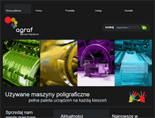 Tablet Screenshot of agraf.gda.pl